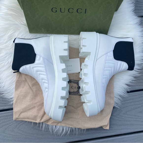 Gucci Leather Ankle Boots - Picture 3 of 9